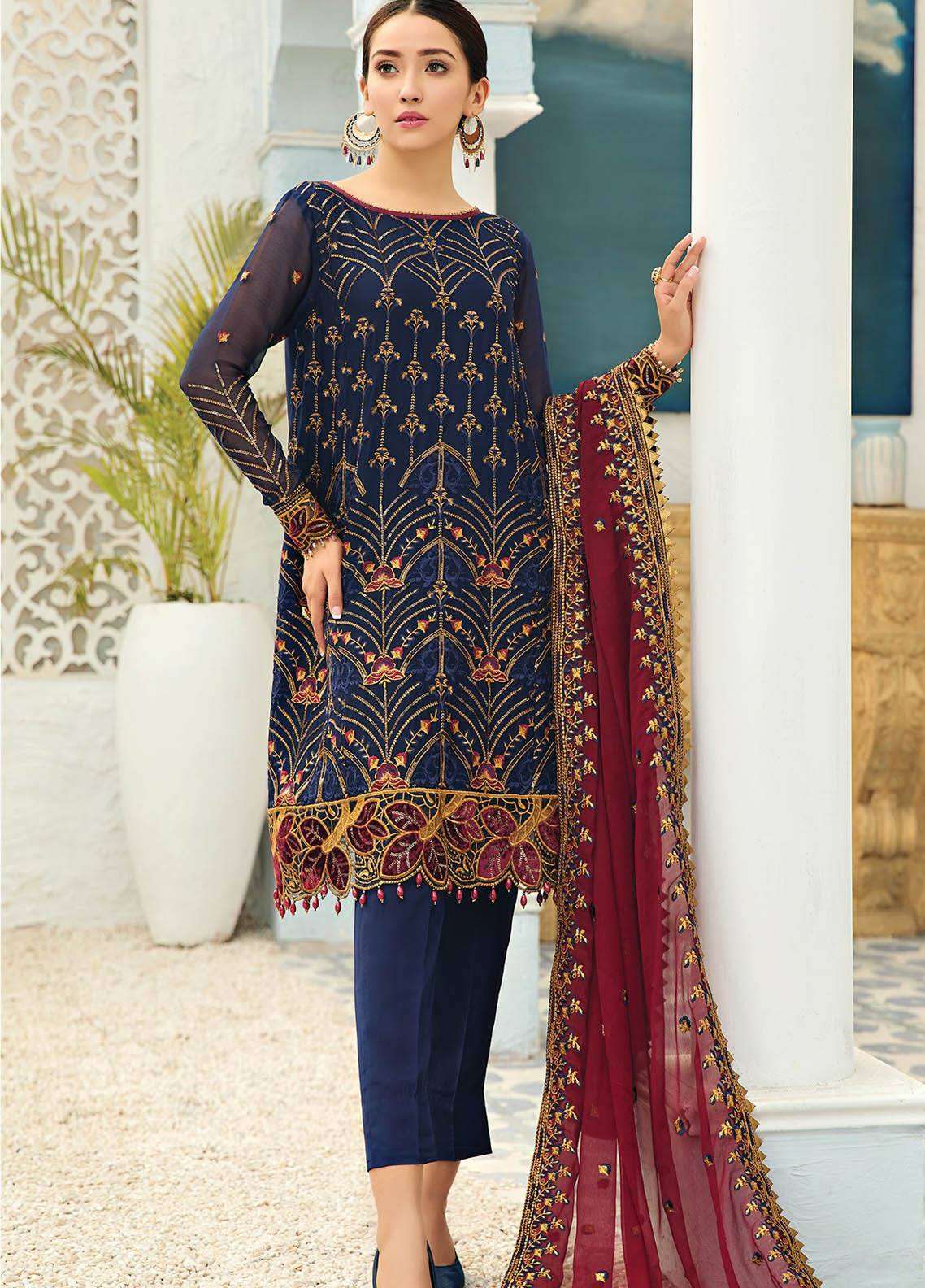 Alizeh Embroidered Chiffon Vol-4 